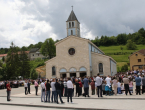 FOTO: Vanjska proslava patrona župe Prozor