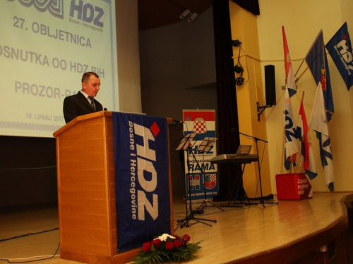 Obilježena 27.-a obljetnica HDZ BiH Rama