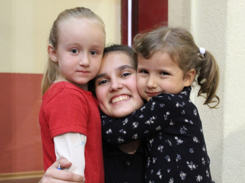 Ramske mažoretkinje Kikići zabavile se na ''Game day with kids''