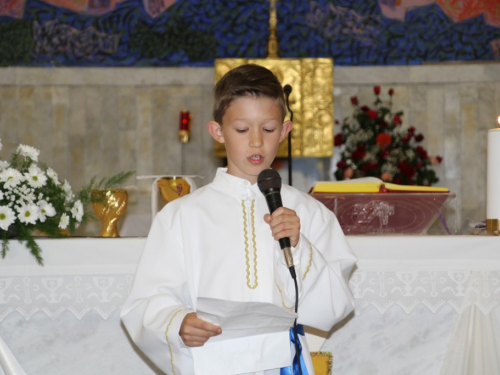 FOTO: Prva pričest u župi Rama Šćit
