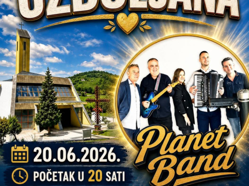 NAJAVA: Susret Uzdoljana uz vrhunsku zabavu i Planet Band