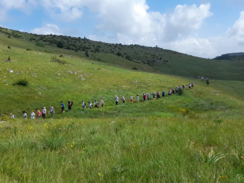 FOTO: Hodočasnici iz Rame krenuli pješice u Međugorje