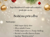 NAJAVA: Božićna priredba u župi Rumboci