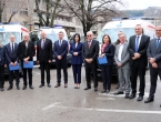 Predsjednica Vlade uručila ključeve pet vozila Hitne pomoći za Domove zdravlja u HNŽ