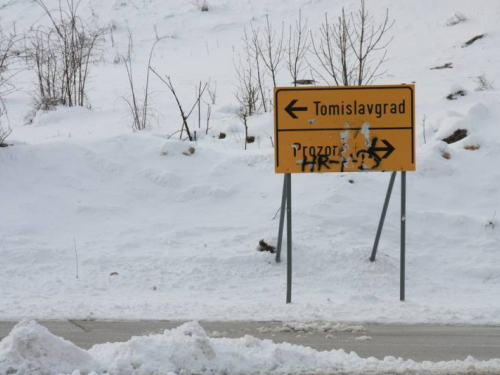 FOTO: Cesta prema Tomislavgradu prohodna