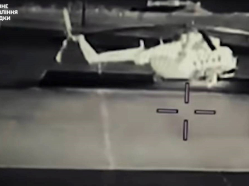 Ukrajinci objavili snimku s Krima: ''Naši specijalci uništili dva ruska helikoptera''