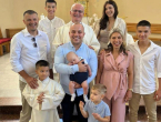 U Bijelom Polju kršteno šesto dijete obitelji Škobić