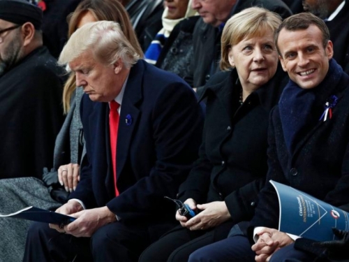 Macron zagovarao mir među državnicima okupljenim u Parizu