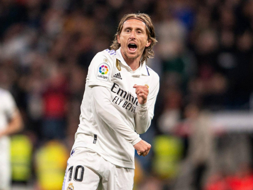 Modrić peti u povijesti Reala