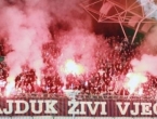 Više tisuća navijača na Poljudu dočekalo Hajdukovce
