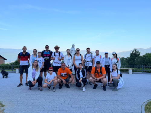 Prva grupa hodočasnika krenula pješice iz Rame u Međugorje