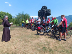 FOTO: I biciklisti iz Rame krenuli na hodočašće u Sinj