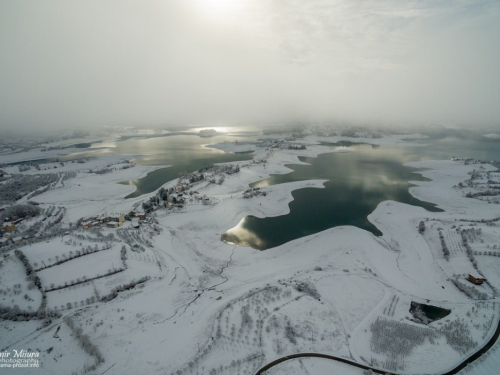 FOTO/VIDEO: Snijeg zabijelio Ramu, pogledajte kako izgleda iz zraka