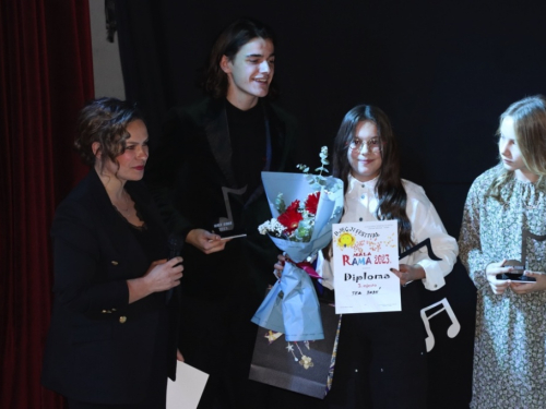 FOTO: Sara Juričević pobjednica dječjeg festivala ''Mala Rama 2023.''