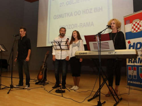 Obilježena 27.-a obljetnica HDZ BiH Rama