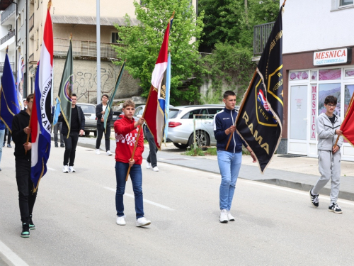 FOTO: U Prozoru obilježena 34. obljetnica brigade 'Rama'