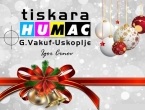 Božićna čestitka tiskare "Humac" iz Uskoplja