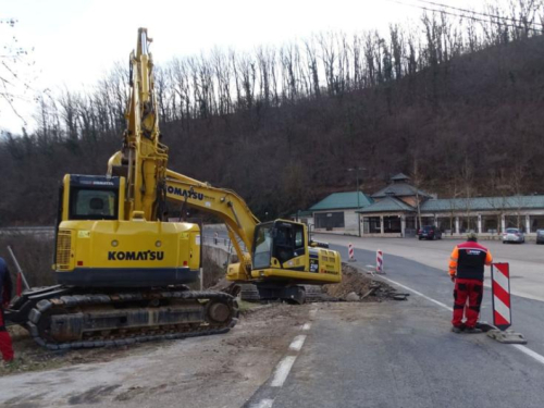 Počela sanacija magistralne ceste Mostar-Sarajevo