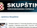 Hercegbosanska županija od 1. travnja u financijskoj blokadi?