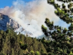 Požar na Blidinju gase helikopteri Oružanih snaga BiH i Ministarstva obrane RH