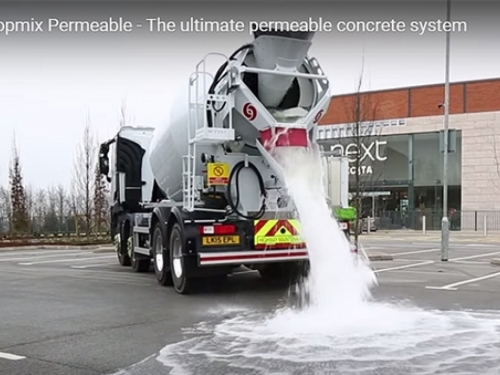Ovaj beton upija 3300 litara vode u minuti