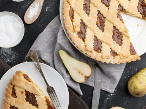 Recept za pitu od krušaka s vanilijom i smeđim maslacem