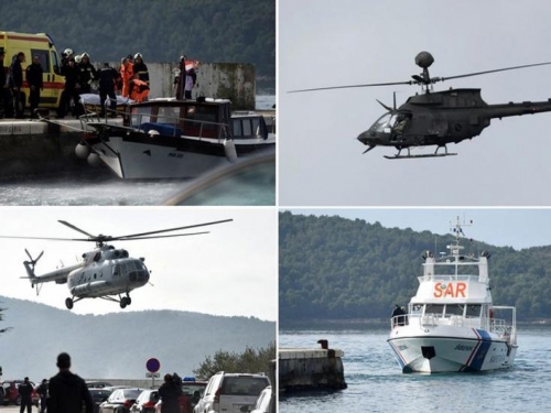 Istraga o padu helikoptera: Prenisko letjeli i ''okrznuli'' more
