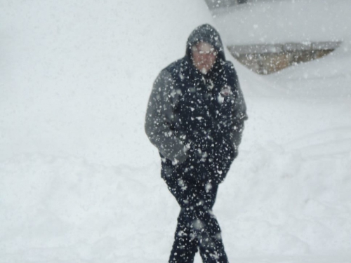 FOTO: Visina snijega na Orašcu 76 cm