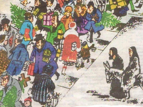 Božić u prodajnom centru