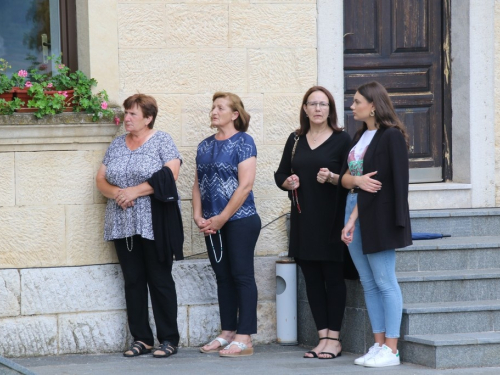 FOTO: Na Šćitu započela priprava za Veliku Gospu