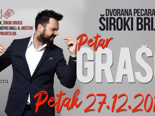 Široki Brijeg s nestrpljenjem iščekuje najveći koncert Petra Graše u Hercegovini