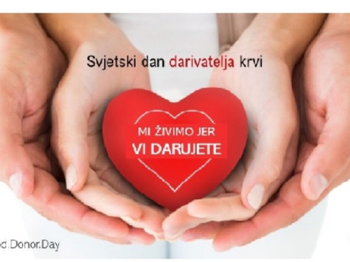 Crveni križ Prozor-Rama: Čestitka povodom Svjetskog dana darivatelja krvi