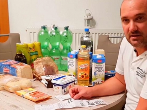 Evo koliko je hrane i pića u Njemačkoj Damir kupio za stotinjak eura