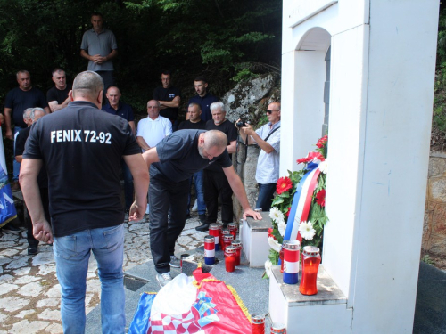 FOTO: U Rumbocima obilježena 52. obljetnica Fenix skupine 72
