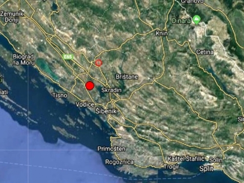 Dva jaka potresa pogodila Dalmaciju