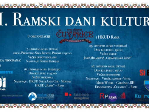 NAJAVA: VI Ramski dani kulture