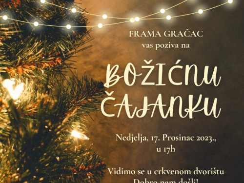 Frama Gračac vas poziva na 'Božićnu čajanku'