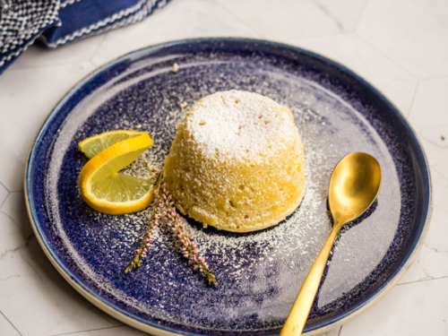Lava cake od limuna - blagdanska čarolija na tanjuru