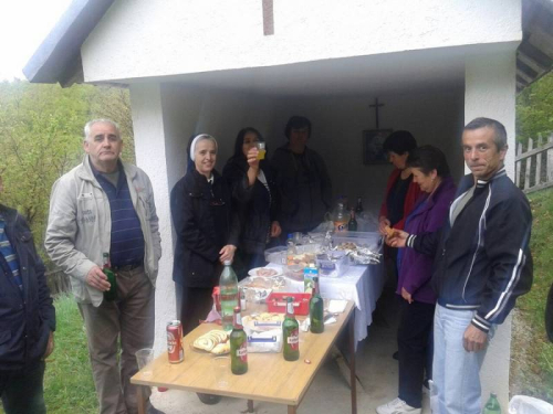 Blagoslov polja i misa na groblju Čelice