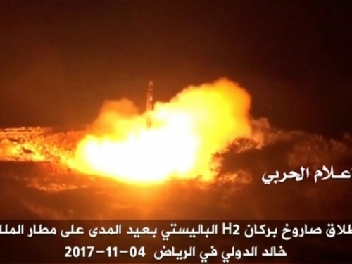 Američki general: 'Znamo tko je proizveo projektil koji je iz Jemena ispaljen na Rijad!'