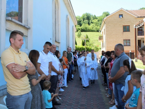 FOTO: Vanjska proslava patrona župe Prozor