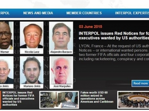 Interpol izdao tjeralice za Fifinim službenicima i direktorima