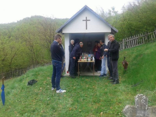 Blagoslov polja i misa na groblju Čelice