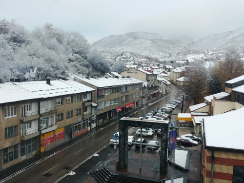 FOTO: Snijeg i susnježica u Rami