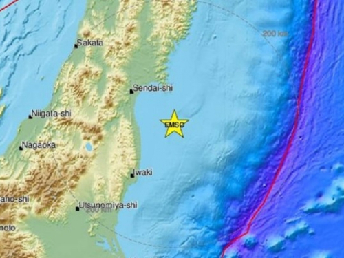 Potres magnitude 7.1 u moru istočno od Fukushime, ljudima rekli da se maknu od obale