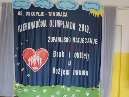 FOTO: Predstavnici ramskih škola na Vjeronaučnoj olimpjiadi 2019.