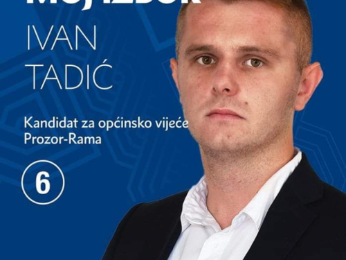 Intervju: Ivan Tadić, predsjednik Mladeži HDZ BiH Rama - izbor mladih!