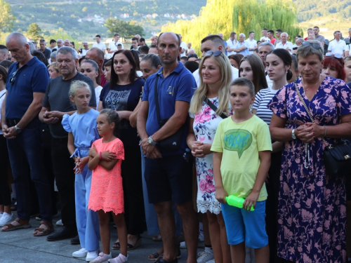 FOTO/VIDEO: Misa Uočnica na Šćitu - Velika Gospa 2024.
