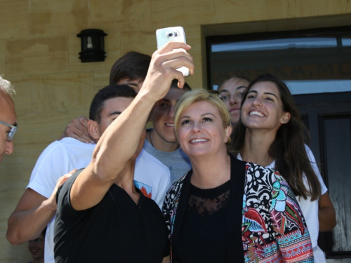 FOTO: Kolinda Grabar Kitarović u Rami