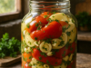 Kisele paprike s bijelim lukom – recept bez kuhanja